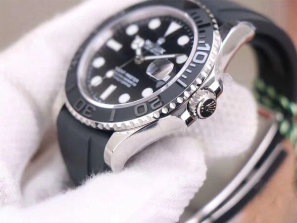 1:1 SUPER REPLICA ROLEX YACHT MASTER M226659-0002 VS FACTORY BLACK DIAL