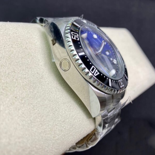 1:1 SUPER REPLICA ROLEX DEEPSEA 116660 D-BLUE AR FACTORY STAINLESS STEEL 904L BLUE GRADIENT BLACK DIAL