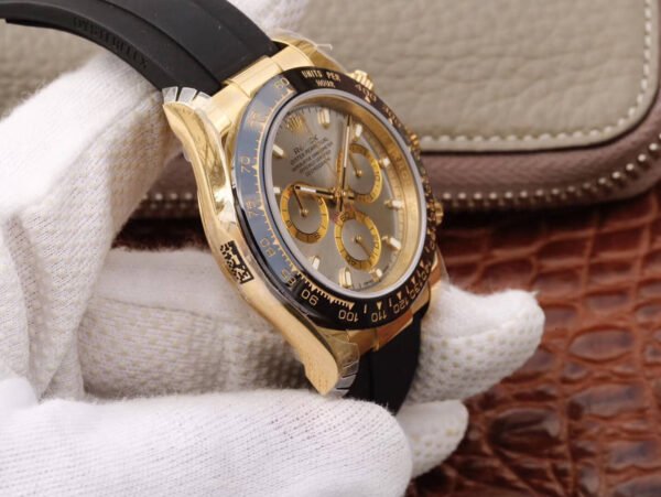 1:1 SUPER REPLICA ROLEX DAYTONA COSMOGRAPH 116518LN JH FACTORY RUBBER STRAP