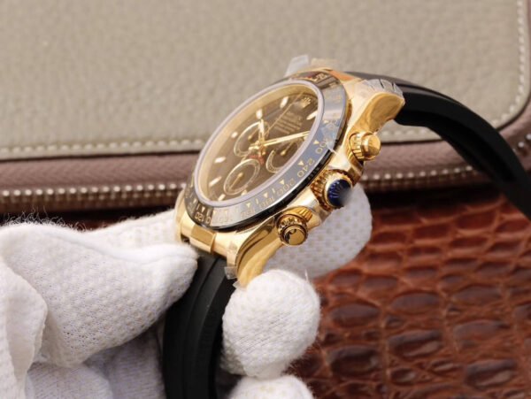 1:1 SUPER REPLICA ROLEX DAYTONA COSMOGRAPH M116518LN-0043 JH FACTORY BLACK STRAP