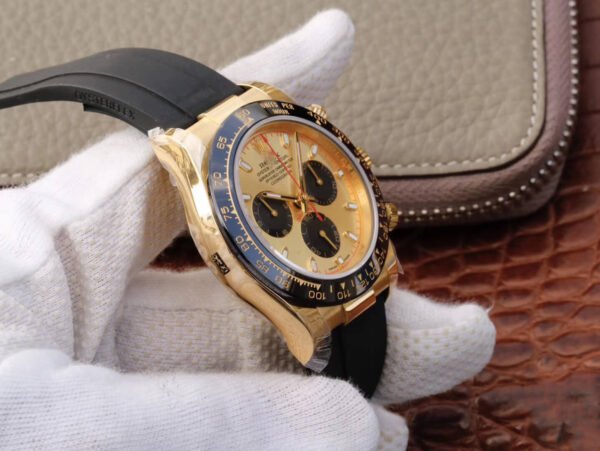 1:1 SUPER REPLICA ROLEX DAYTONA COSMOGRAPH 116518LN JH FACTORY RUBBER STRAP