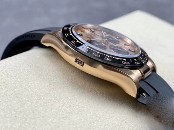 1:1 SUPER REPLICA ROLEX COSMOGRAPH DAYTONA M116515LN-0018 CLEAN FACTORY CERAMIC RUBBER STRAP