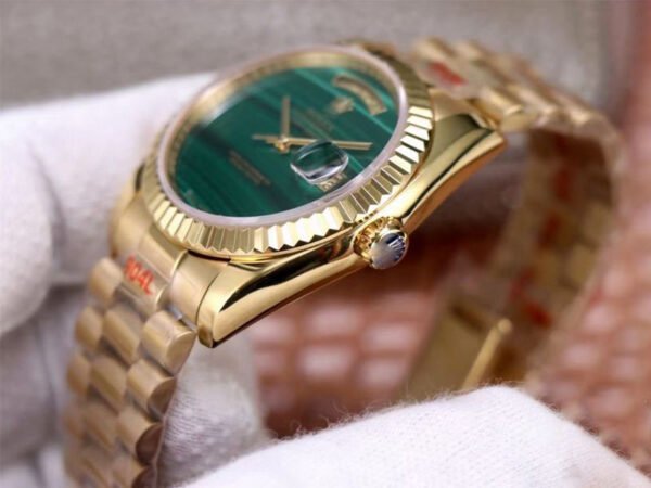 1:1 SUPER REPLICA ROLEX DAY DATE PRESIDENT 18238 MALACHITE GREEN DIAL
