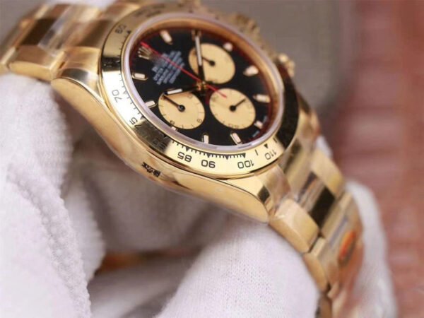 1:1 SUPER REPLICA ROLEX DAYTONA M116508-0009 NOOB FACTORY BLACK DIAL 4130 MOVEMENT