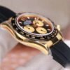 1:1 SUPER REPLICA ROLEX DAYTONA M116518LN-0047 NOOB FACTORY BLACK DIAL 4130 MOVEMENT
