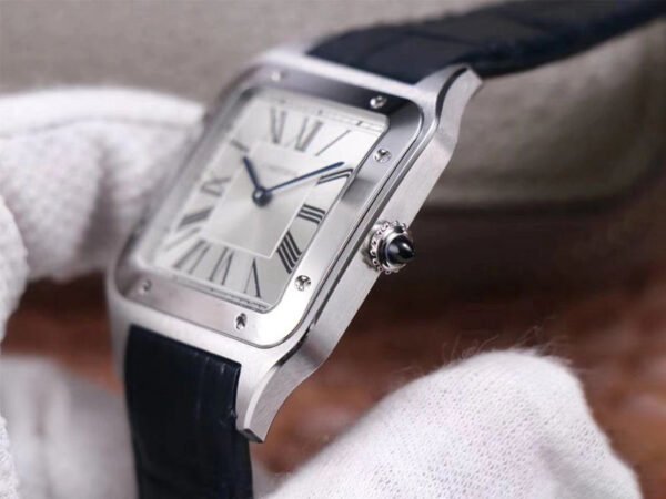 1:1 SUPER REPLICA CARTIER SANTOS DUMONT WSSA0032 F1 FACTORY SILVER DIAL