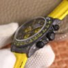 1:1 SUPER REPLICA ROLEX DAYTONA DIW RETROFIT VERSION WWF FACTORY YELLOW STRAP