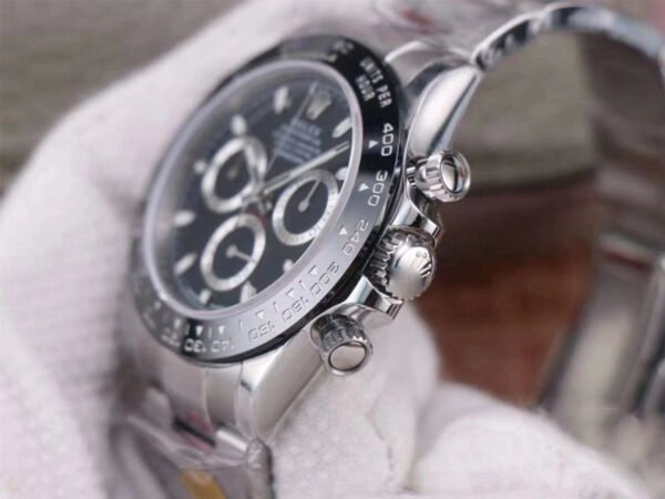 1:1 SUPER REPLICA ROLEX COSMOGRAPH DAYTONA M116500LN-0002 NOOB FACTORY 4130 MOVEMENT