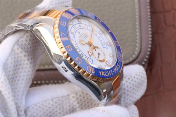 1:1 SUPER REPLICA ROLEX YACHT-MASTER M116681-0002 JF FACTORY STAINLESS STEEL STRAP