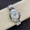 1:1 SUPER REPLICA BALLON BLEU DE CARTIER WE902074 33MM V6 FACTORY SILVER STAINLESS STEEL STRAP