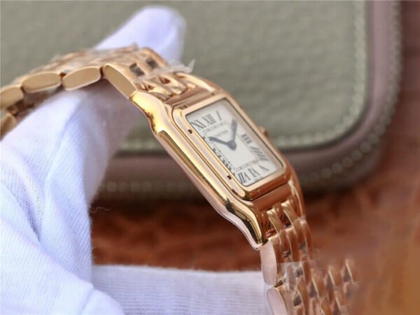 1:1 SUPER REPLICA PANTHERE DE CARTIER WGPN0007 27MM 8848 FACTORY WHITE DIAL