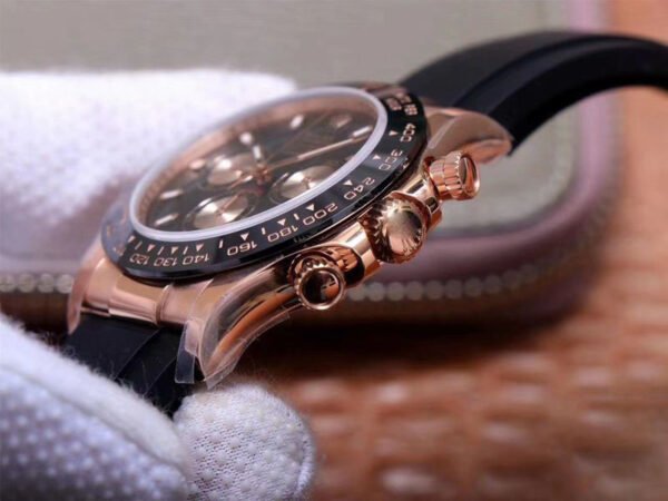 1:1 SUPER REPLICA ROLEX DAYTONA M116515LN-0017 NOOB FACTORY BLACK DIAL 4130 MOVEMENT