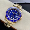 1:1 SUPER REPLICA ROLEX SUBMARINER M116618LB-0003 CLEAN FACTORY GOLD STRAP