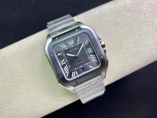 1:1 SUPER REPLICA CARTIER SANTOS WSSA0037 GF FACTORY V2 SILVER STRAP