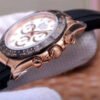 1:1 SUPER REPLICA ROLEX DAYTONA M116515LN-0019 NOOB FACTORY WHITE DIAL 4130 MOVEMENT