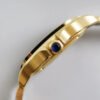 1:1 SUPER REPLICA CARTIER DE SANTOS W20112Y1 BV FACTORY WHITE DIAL YELLOW STRAP