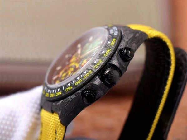 1:1 SUPER REPLICA ROLEX DAYTONA COSMOS CHRONOGRAPH CARBON FIBER EDITION COLOR SKULL DIAL
