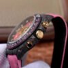1:1 SUPER REPLICA ROLEX DAYTONA COSMOS CHRONOGRAPH CARBON FIBER EDITION PINK EXPLODED DRAGON DIAL