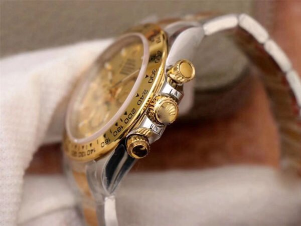 1:1 SUPER REPLICA ROLEX DAYTONA COSMOGRAPH M116503-0003 NOOB FACTORY GOLD DIAL