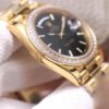 1:1 SUPER REPLICA ROLEX DAY DATE 40MM EW FACTORY GOLD STRAP