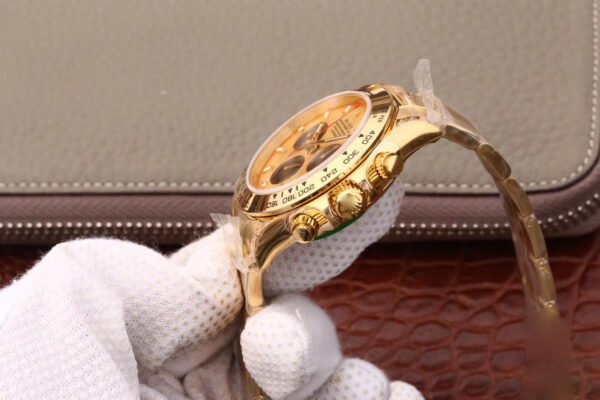 1:1 SUPER REPLICA ROLEX DAYTONA 116508 JH FACTORY GOLD CASE