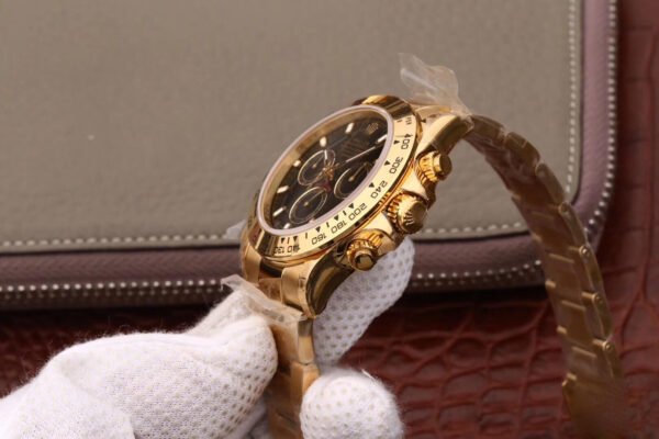 1:1 SUPER REPLICA ROLEX DAYTONA COSMOGRAPH M116508-0004 JH FACTORY GOLD CASE