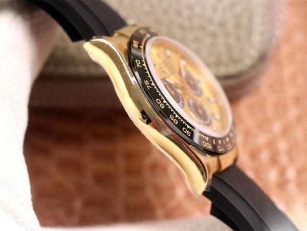 1:1 SUPER REPLICA ROLEX DAYTONA M116518LN-0048 NOOB FACTORY CHAMPAGNE DIAL 4130 MOVEMENT