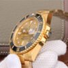 1:1 SUPER REPLICA ROLEX SUBMARINER 116618 NOOB FACTORY GOLD STRAP