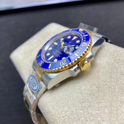 1:1 SUPER REPLICA ROLEX SUBMARINER 116613LB-97203 CLEAN FACTORY STAINLESS STEEL STRAP
