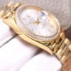 1:1 SUPER REPLICA ROLEX DAY DATE M228348RBR-0005 EW FACTORY DIAMOND-SET BEZEL