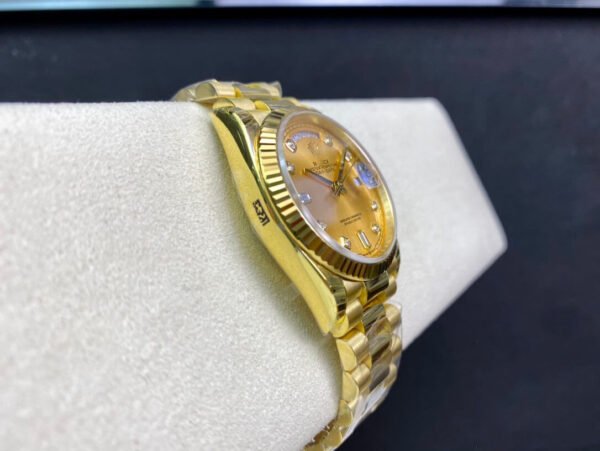 6-4 1:1 SUPER REPLICA ROLEX DAY-DATE M128238-0008 YELLOW GOLD EW FACTORY CHAMPAGNE DIAL