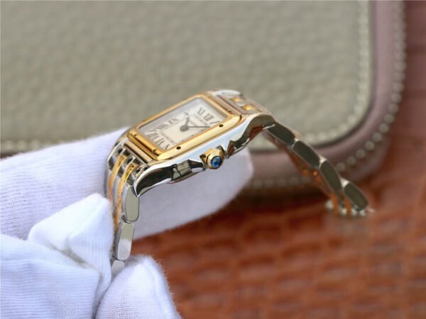 1:1 SUPER REPLICA PANTHERE DE CARTIER W2PN0006 8848 FACTORY WHITE DIAL