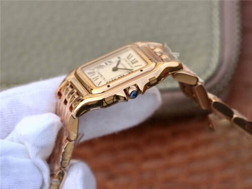 1:1 SUPER REPLICA PANTHERE DE CARTIER WGPN0007 27MM 8848 FACTORY WHITE DIAL