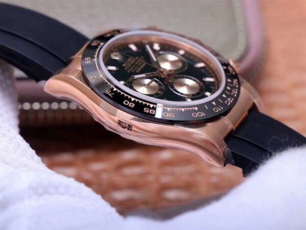 1:1 SUPER REPLICA ROLEX DAYTONA M116515LN-0017 NOOB FACTORY BLACK DIAL 4130 MOVEMENT