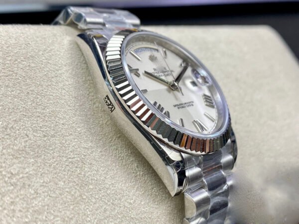 1:1 SUPER REPLICA ROLEX DAY DATE 228239-83419 EW FACTORY STAINLESS STEEL STRAP