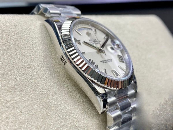 1:1 SUPER REPLICA ROLEX DAY DATE 228239-83419 EW FACTORY STAINLESS STEEL STRAP