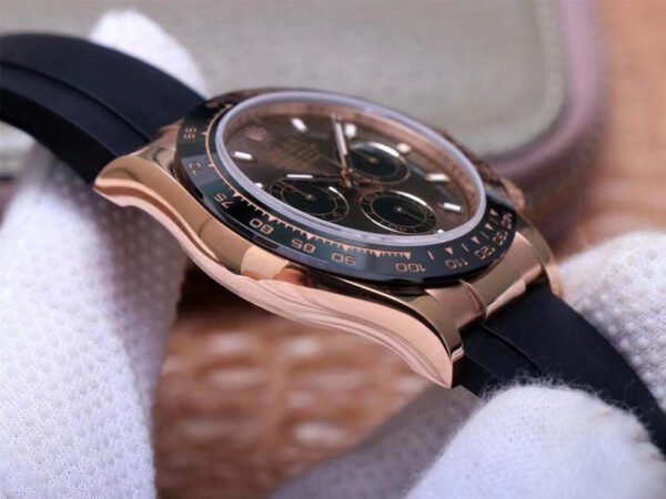 1:1 SUPER REPLICA ROLEX DAYTONA M116515LN-0041 NOOB FACTORY CHOCOLATE DIAL 4130 MOVEMENT