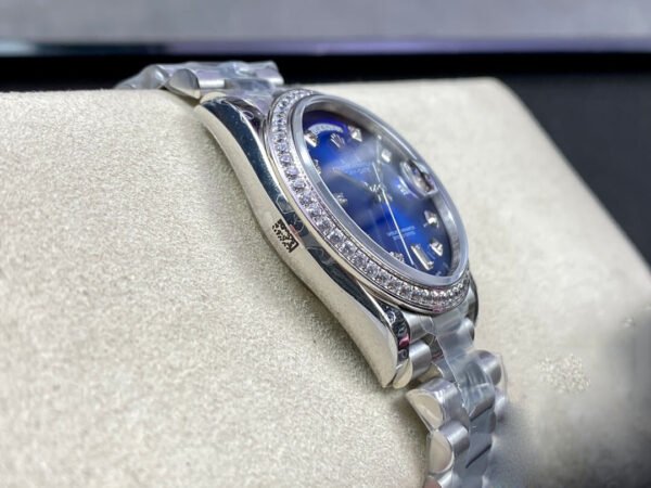1:1 SUPER REPLICA ROLEX DAY DATE M128396TBR-0008 36MM GM FACTORY DIAMOND-SET BEZEL
