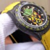 1:1 SUPER REPLICA ROLEX DAYTONA COSMOS CHRONOGRAPH CARBON FIBER EDITION COLOR SKULL DIAL