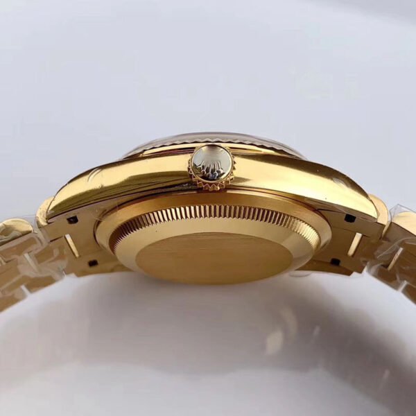 1:1 SUPER REPLICA ROLEX DAY-DATE M128238 EW FACTORY WHITE DIAL DIAMOND TIME SCALE