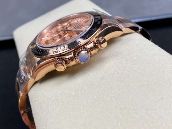 1:1 SUPER REPLICA ROLEX DAYTONA M116505-0012 BT FACTORY ROSE STRAP