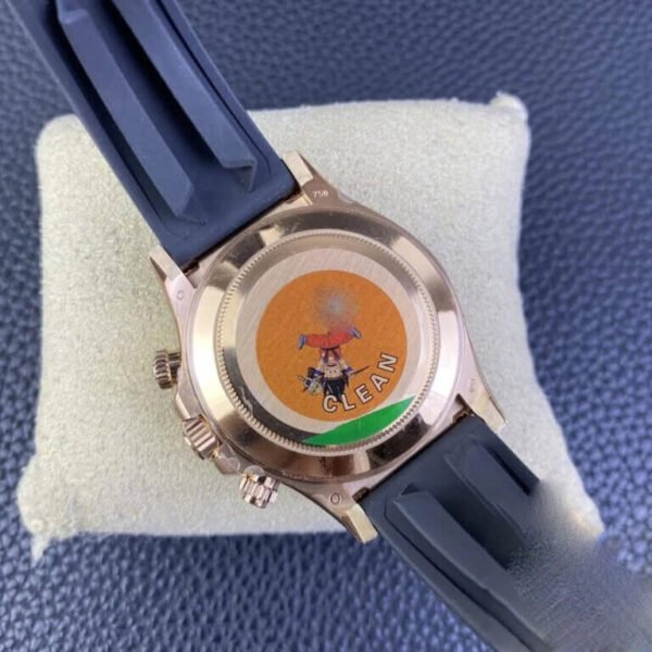 1:1 SUPER REPLICA ROLEX COSMOGRAPH DAYTONA M116515LN-0017 CLEAN FACTORY BLACK RUBBER STRAP
