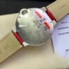 1:1 SUPER REPLICA BALLON BLEU DE CARTIER 36MM 3K FACTORY RED STRAP