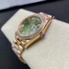 1:1 SUPER REPLICA ROLEX DAY DATE M228345RBR-0011 EW FACTORY DIAMOND-SET BEZEL