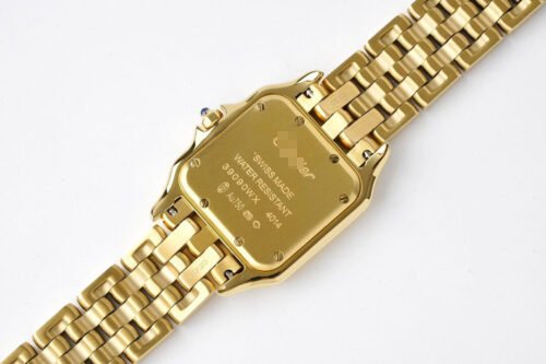 1:1 SUPER REPLICA PANTHERE DE CARTIER WGPN0009 27MM BV FACTORY GOLD BEZEL