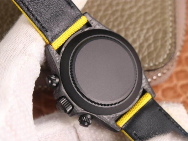 1:1 SUPER REPLICA ROLEX DAYTONA DIW RETROFIT VERSION WWF FACTORY YELLOW STRAP