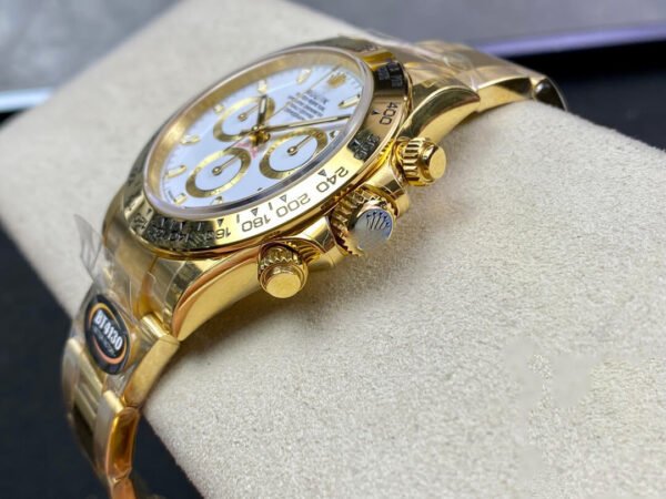 1:1 SUPER REPLICA ROLEX DAYTONA M116508-0001 BT FACTORY GOLD CASE