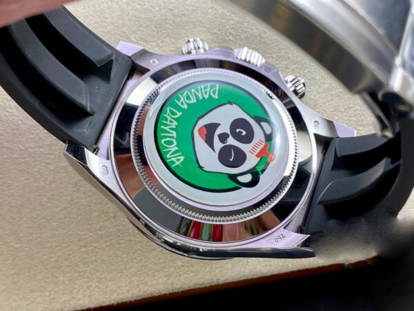 1:1 SUPER REPLICA ROLEX DAYTONA M116519LN-0027 BT FACTORY BLACK RUBBER STRAP