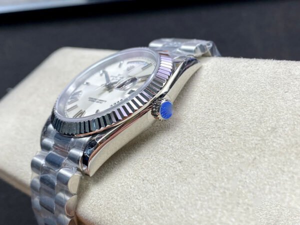 1:1 SUPER REPLICA ROLEX DAY DATE 228239-83419 EW FACTORY STAINLESS STEEL STRAP