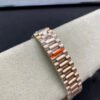 1:1 SUPER REPLICA ROLEX DAY DATE 40MM EW FACTORY ROSE GOLD BLACK DIAL